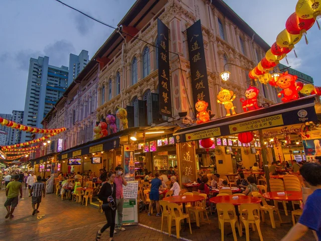 Chinatown la nuit