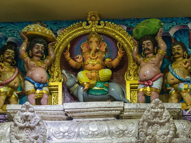 Ganesh au temple Sri Veeramakaliamman