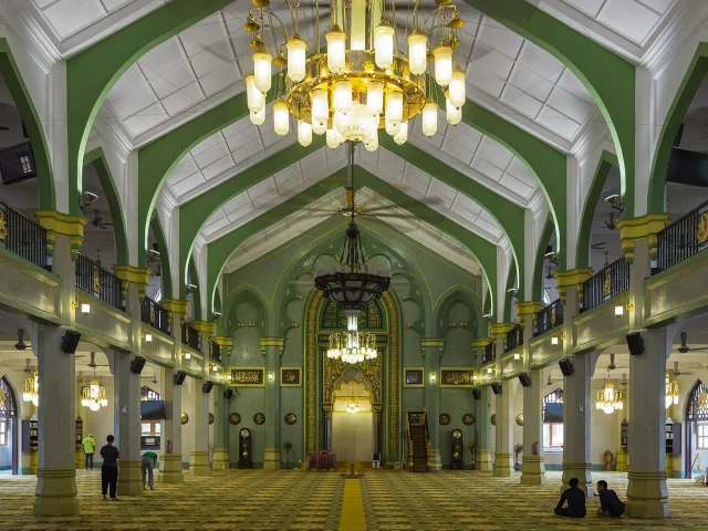 Salle de prière de la mosquée du Sultan