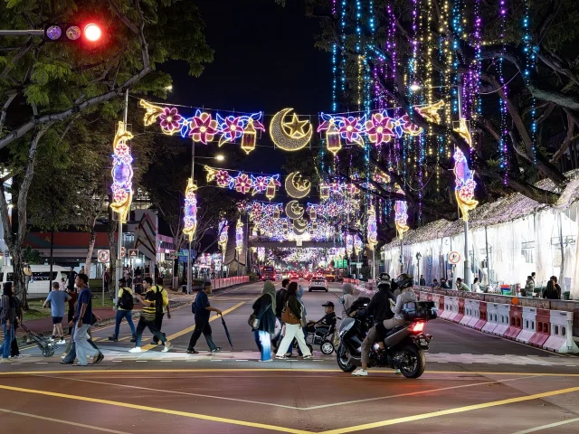 Geylang Serai illuminé