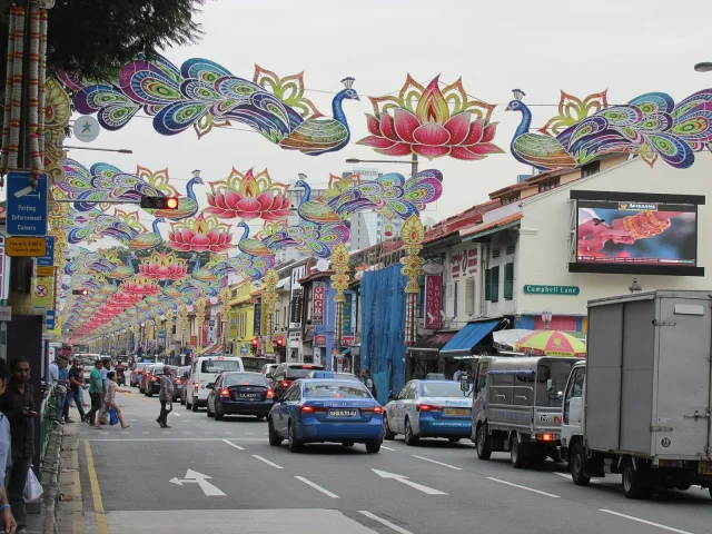 Little India parée pour Deepavali