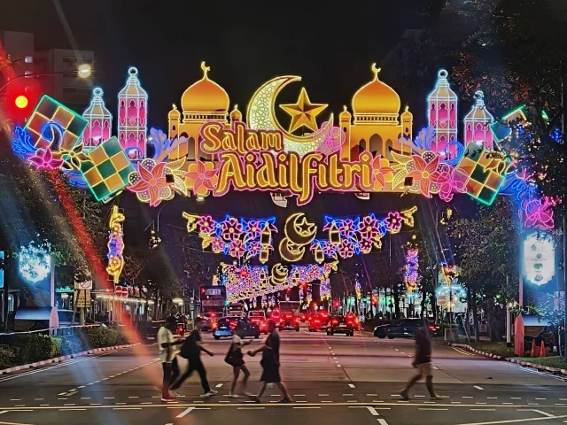 Salam Aidilfitri à Geylang Serai
