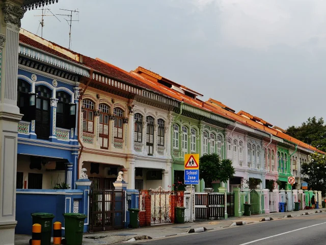 Perspective sur Koon Seng Road