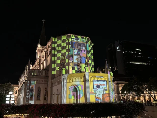 CHIJMES pendant le Night Festival
