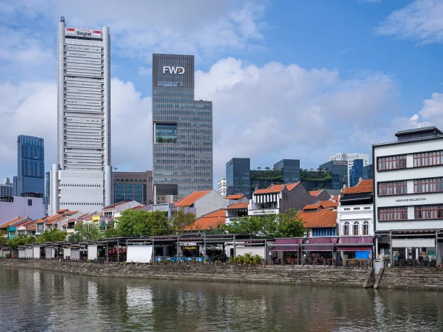 Boat Quay et la rivière