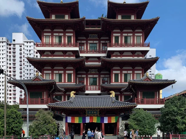 Façade du Buddha Tooth Relic Temple