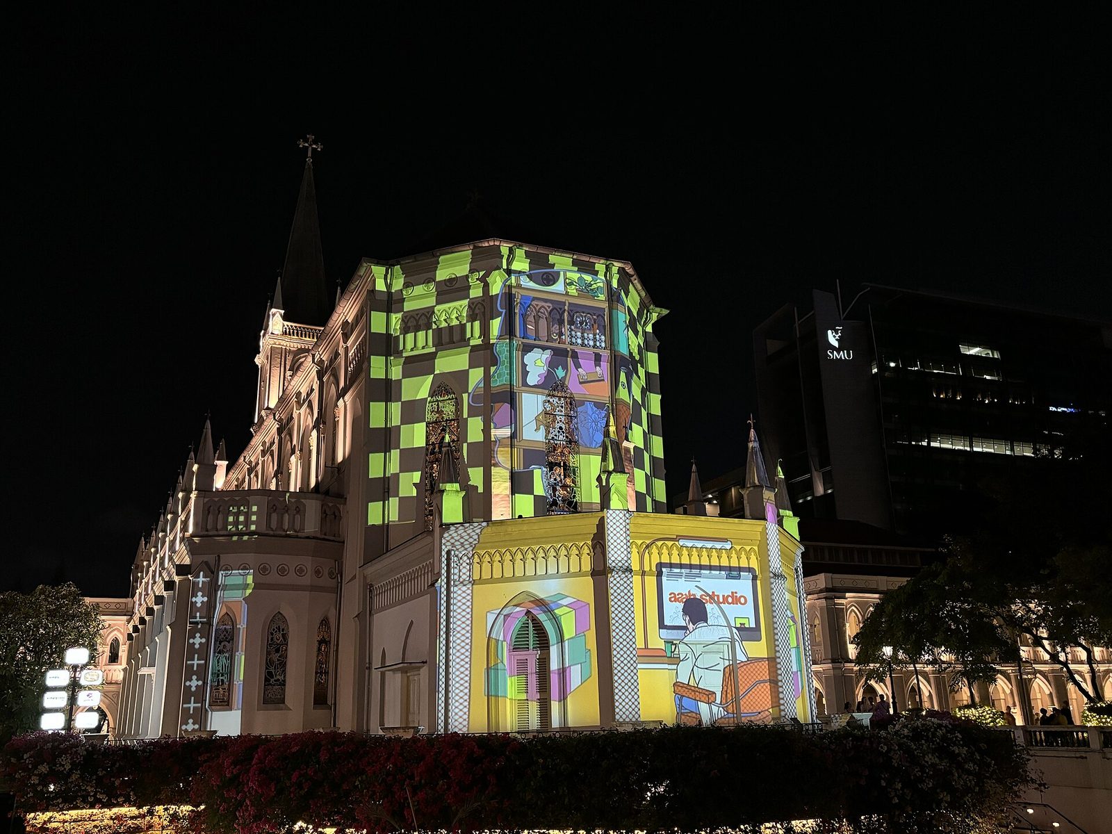 CHIJMES pendant le Night Festival