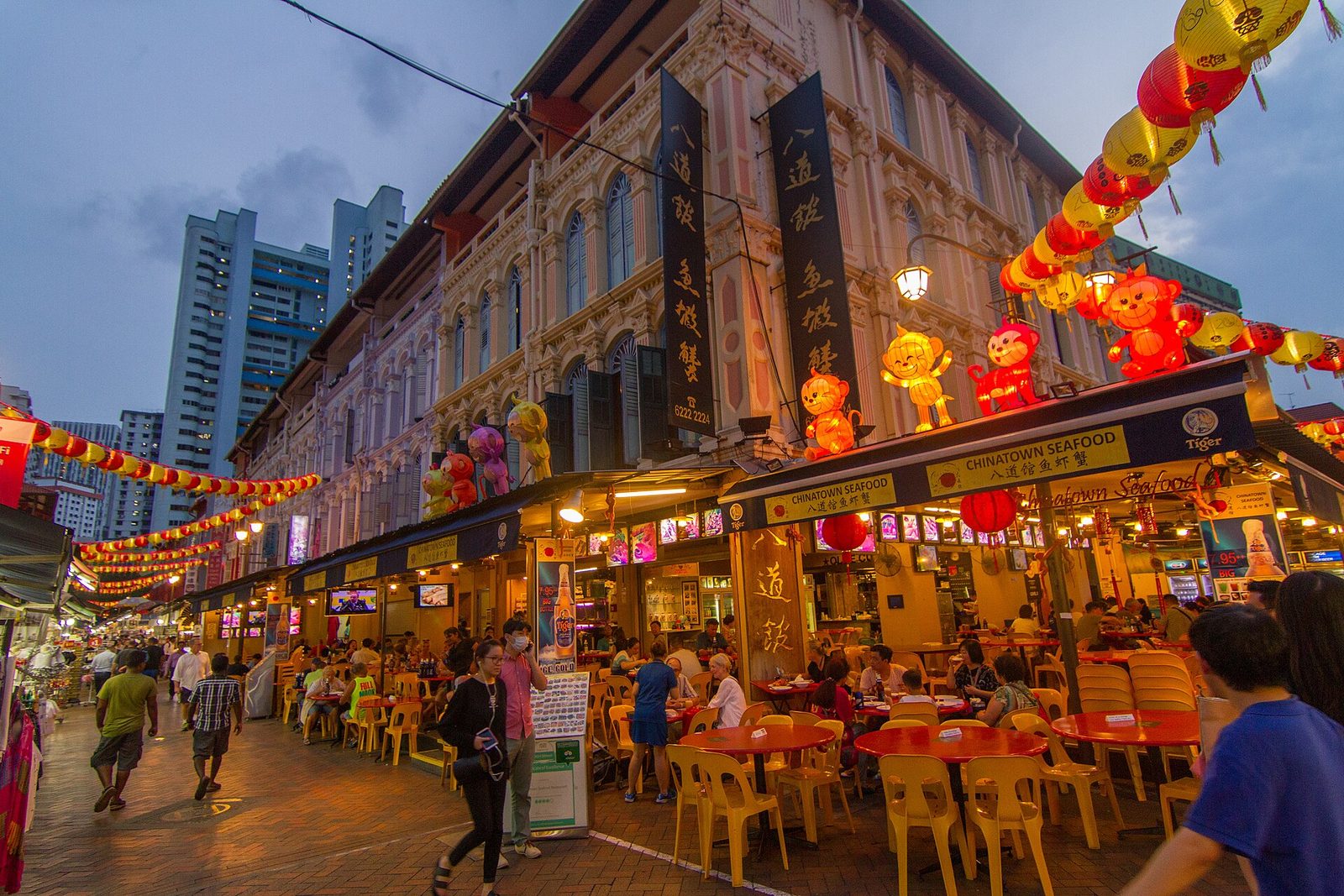 Chinatown la nuit