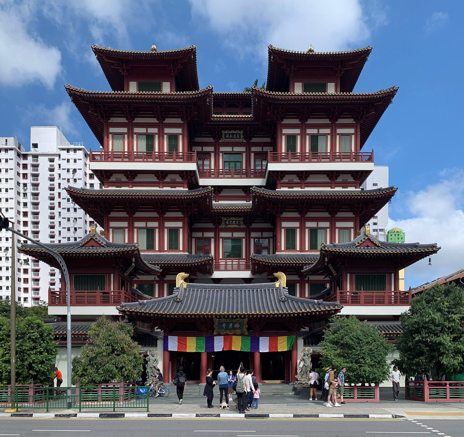 Façade du Buddha Tooth Relic Temple