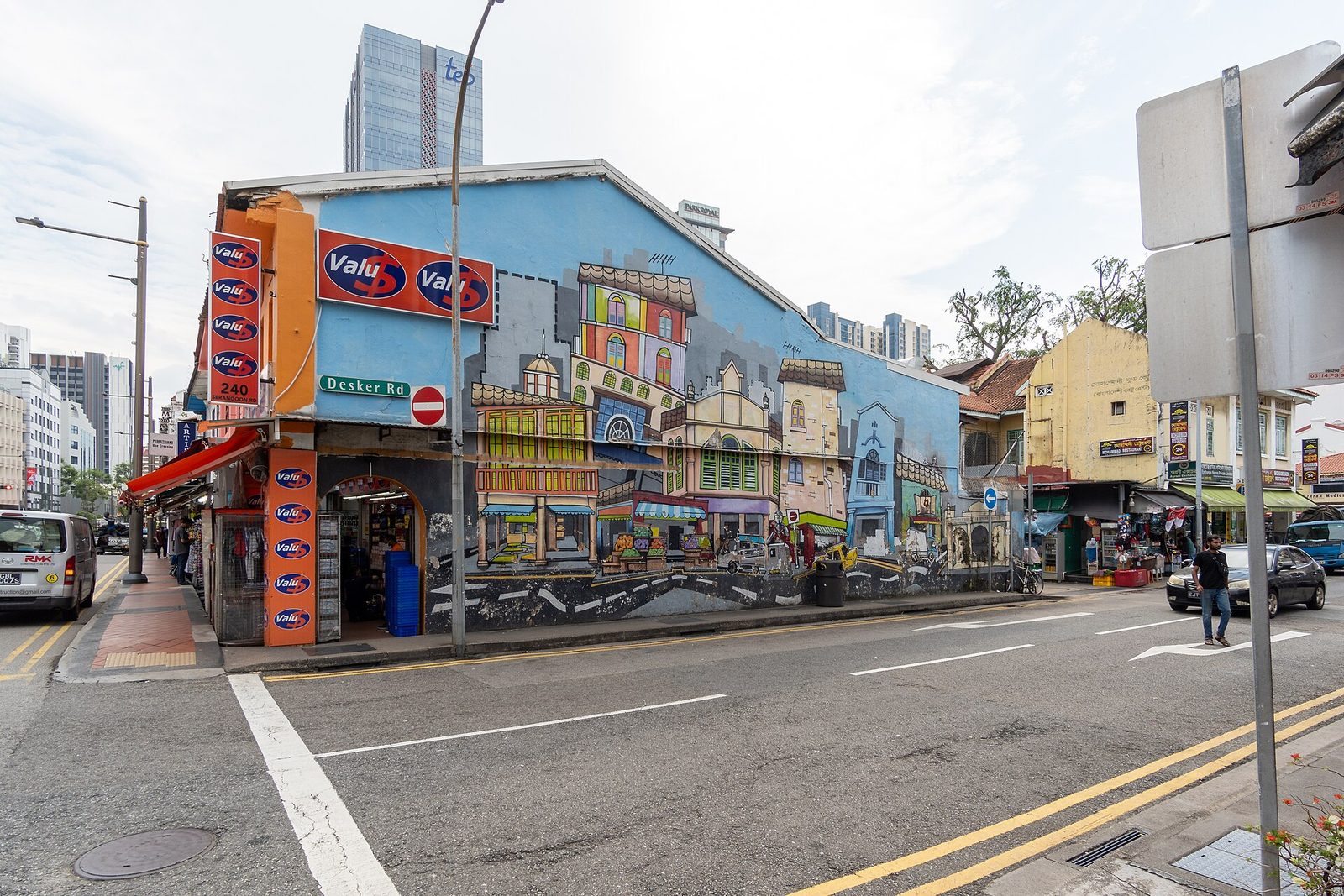 Fresque de Desker Road