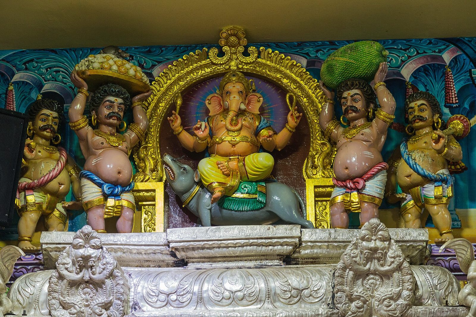 Ganesh au temple Sri Veeramakaliamman