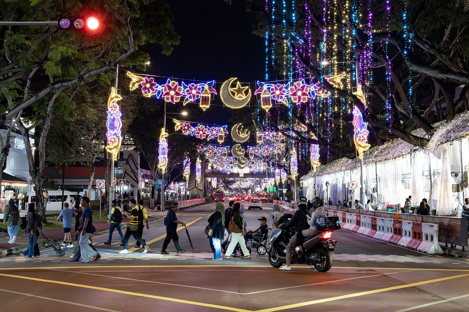 Geylang Serai illuminé