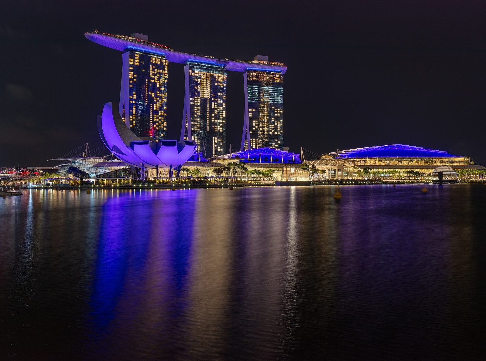 Marina Bay Sands et l'ArtScience Museum