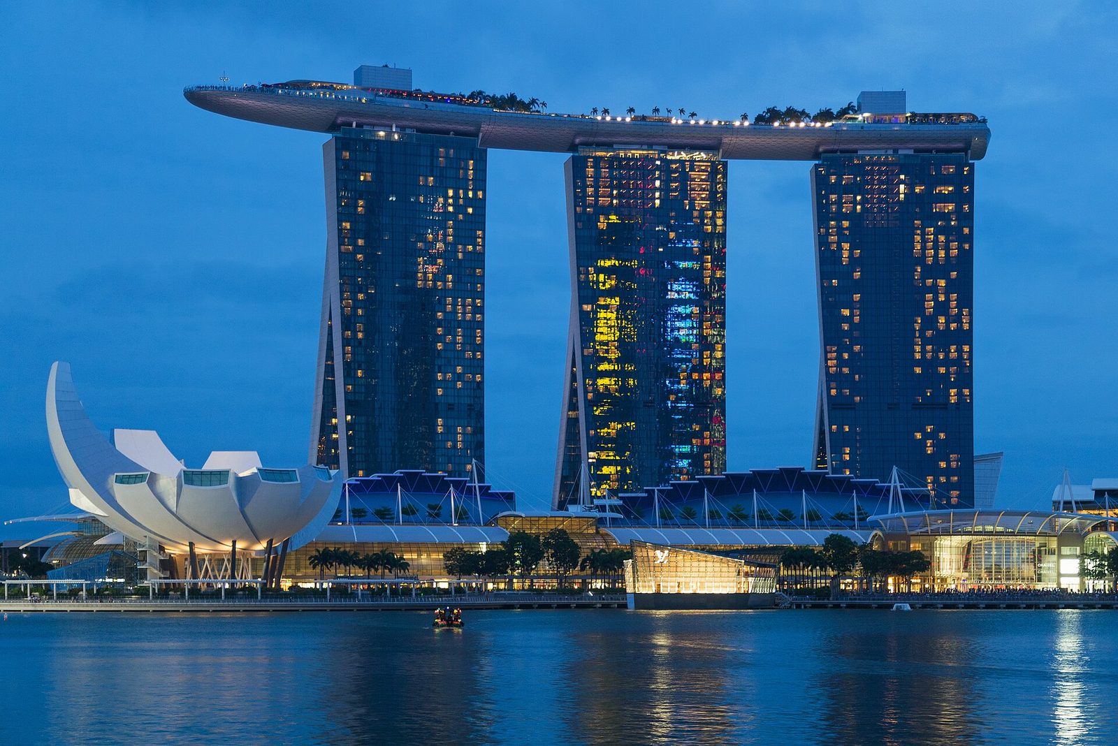 Marina Bay Sands et le musée ArtScience
