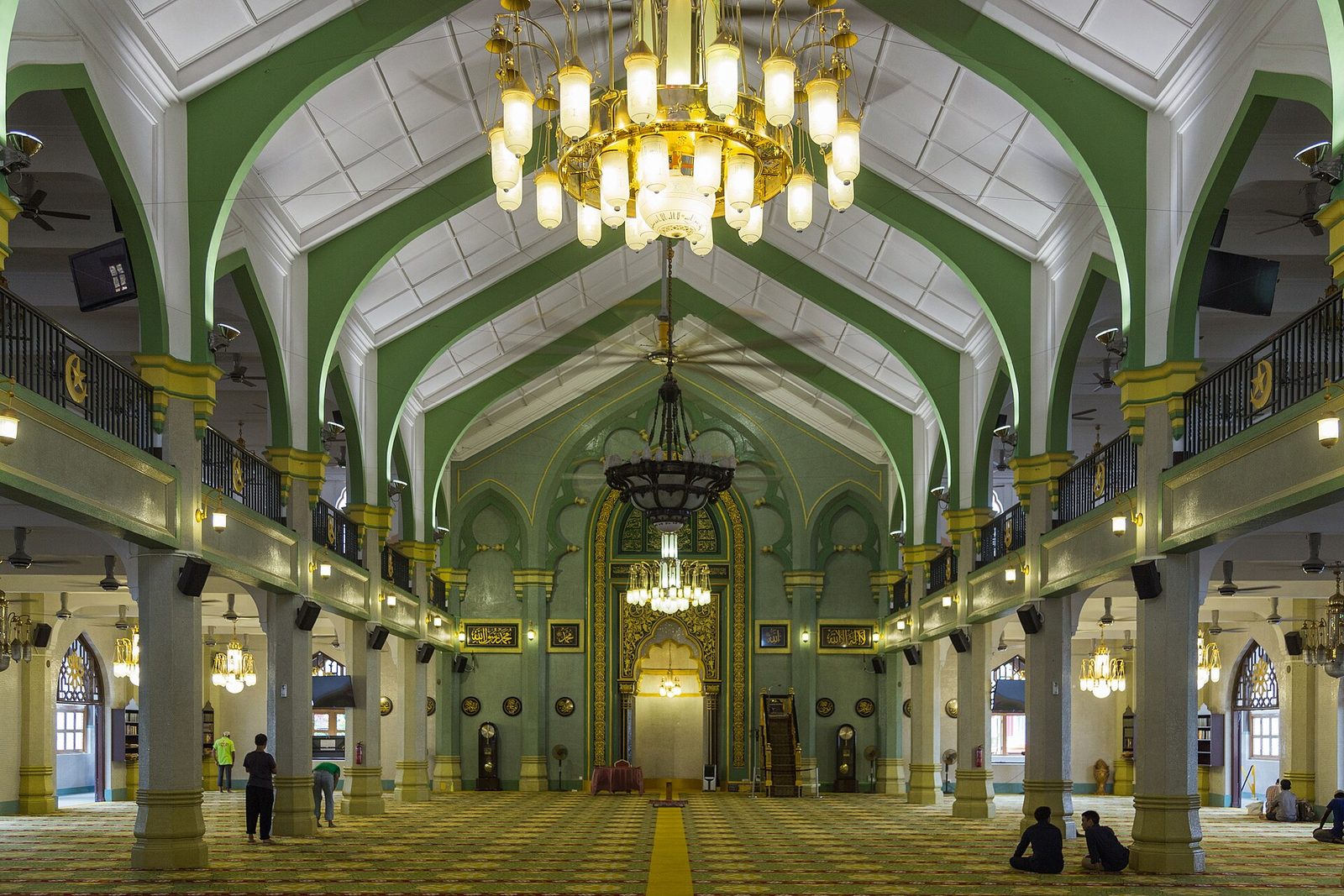Salle de prière de la mosquée du Sultan