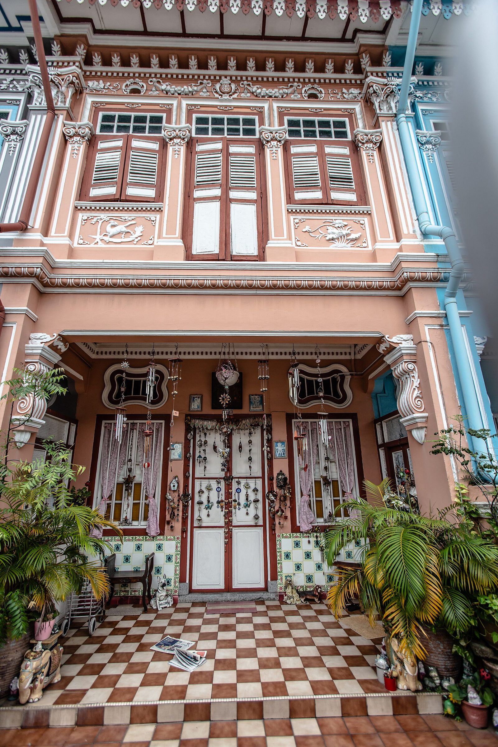 Une shophouse péranakane à Joo Chiat